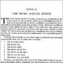 Paper 16 - The Seven Master Spirits