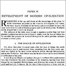 Paper 081 - Development of Modern Civilization