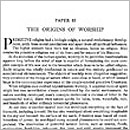 85. Origins of Worship