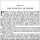 91. The Evolution of Prayer