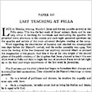 169. Last Teaching at Pella