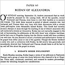Rodan of Alexandria