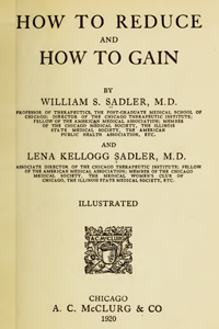 How to Reduce and Gain (1920) Sadler